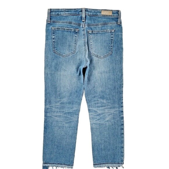 AG Adriano Goldschmied Jeans 28 ISABELLE Hi-Rise Straight Crop AG-ed 28 x 27 RAW - Picture 3 of 12
